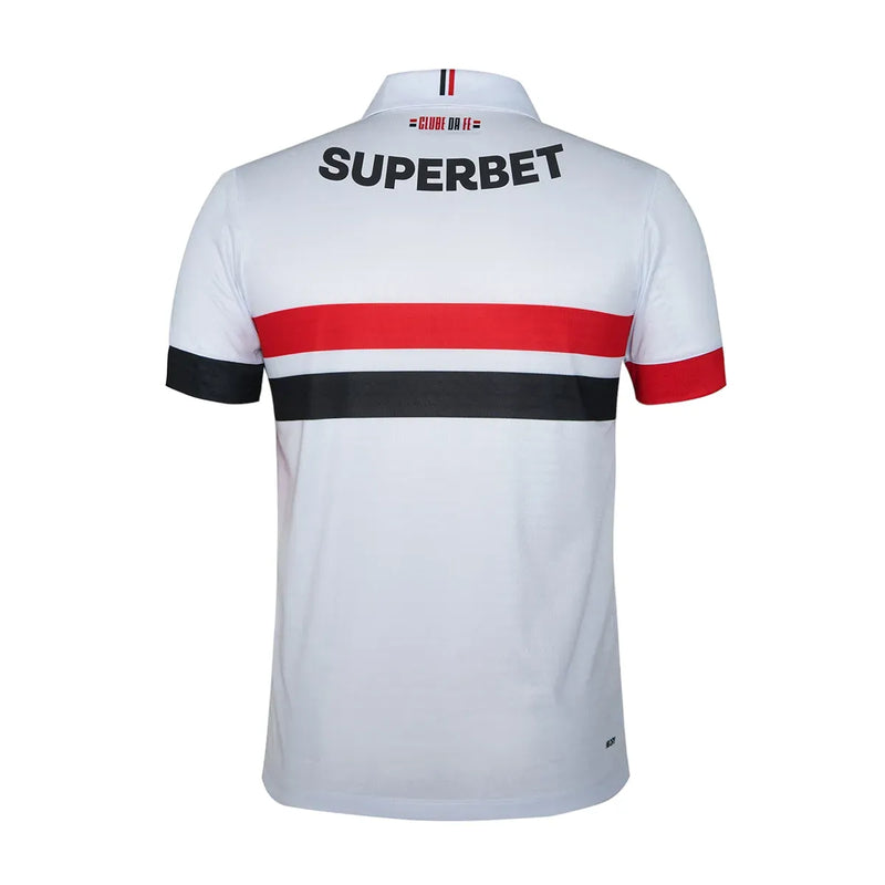 Camisa São Paulo Home 24/25 - Branca - C/ Patrocínio