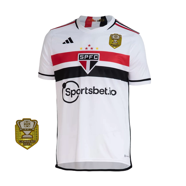 Camisa São Paulo Home 23/24 - Branca + PATCH COPA DO BRASIL