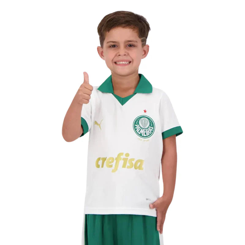 Conjunto Infantil Palmeiras 24/25 Away