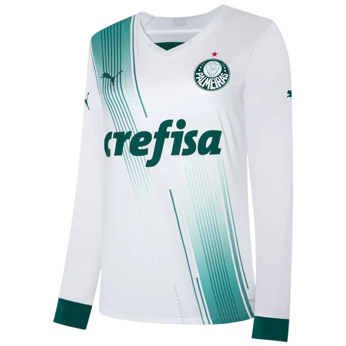 Camisa Feminina Palmeiras Manga Longa 23/24 Away