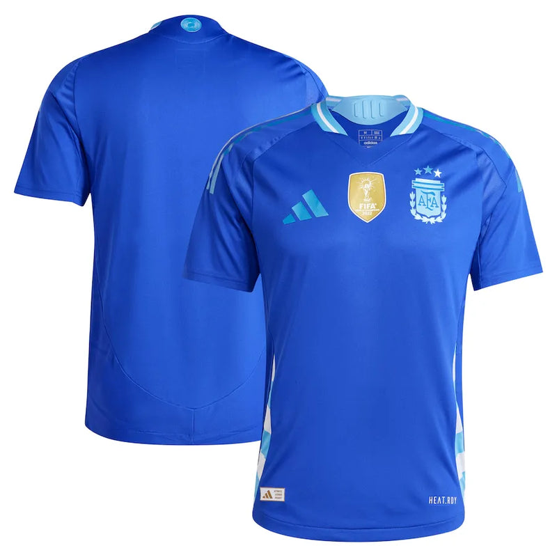 Camisa Argentina Away 2024 Jogador - Azul