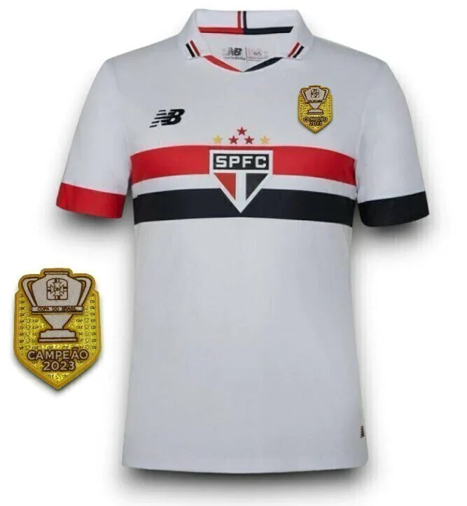 Camisa São Paulo Feminina Home 24/25 - Branca